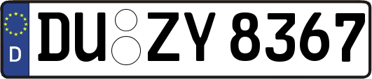 DU-ZY8367
