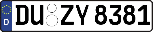DU-ZY8381