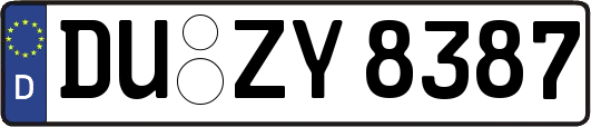 DU-ZY8387