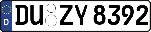 DU-ZY8392