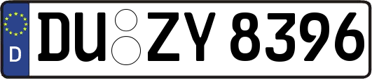 DU-ZY8396