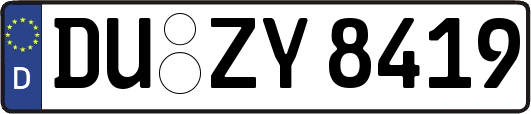 DU-ZY8419