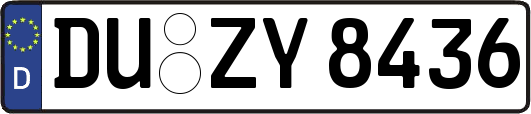 DU-ZY8436