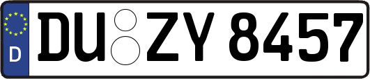DU-ZY8457