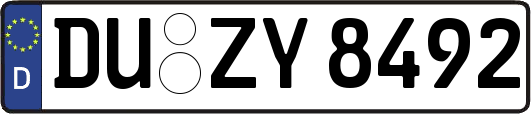 DU-ZY8492