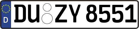 DU-ZY8551