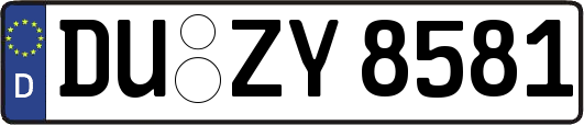 DU-ZY8581