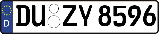 DU-ZY8596