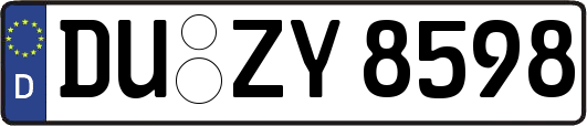 DU-ZY8598