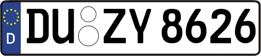 DU-ZY8626
