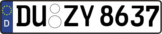 DU-ZY8637