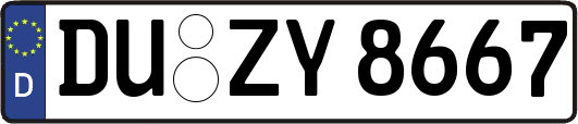 DU-ZY8667