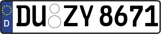 DU-ZY8671