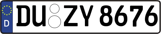 DU-ZY8676