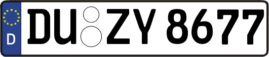 DU-ZY8677