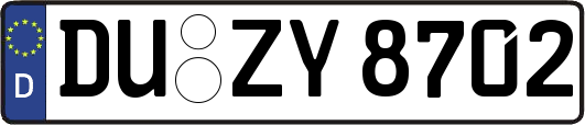 DU-ZY8702
