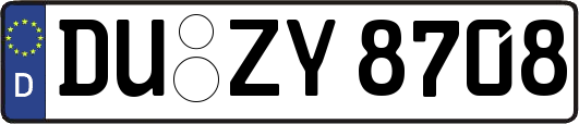 DU-ZY8708