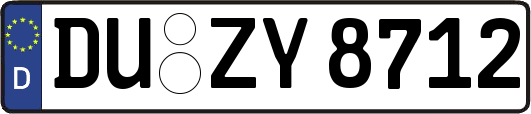 DU-ZY8712