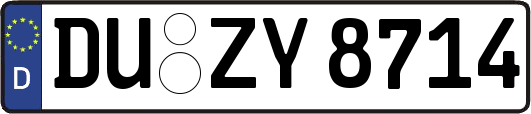 DU-ZY8714