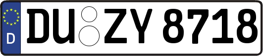 DU-ZY8718