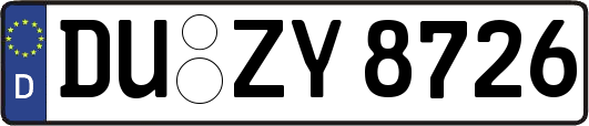 DU-ZY8726