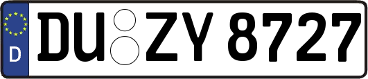 DU-ZY8727