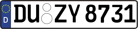 DU-ZY8731