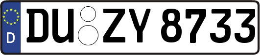 DU-ZY8733