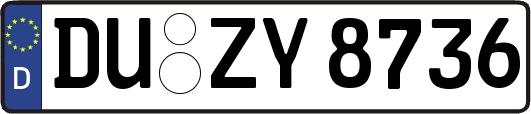 DU-ZY8736