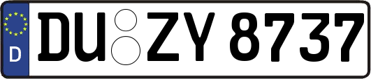 DU-ZY8737