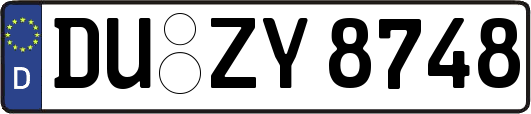 DU-ZY8748
