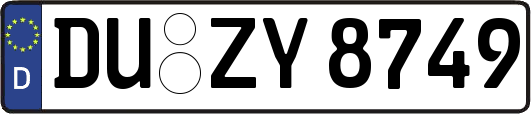 DU-ZY8749