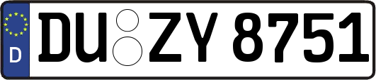 DU-ZY8751