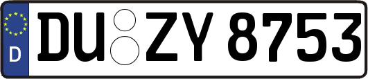 DU-ZY8753