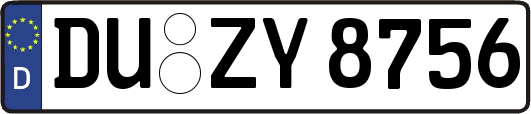 DU-ZY8756