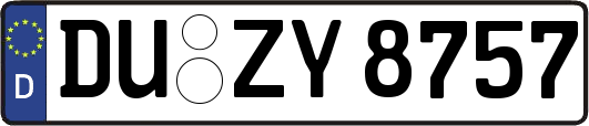 DU-ZY8757