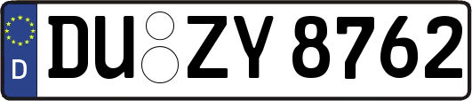 DU-ZY8762
