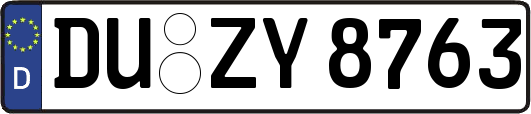 DU-ZY8763