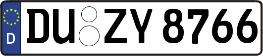 DU-ZY8766
