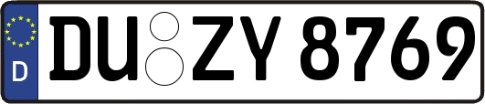 DU-ZY8769