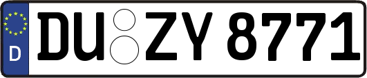 DU-ZY8771