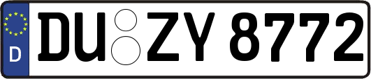 DU-ZY8772