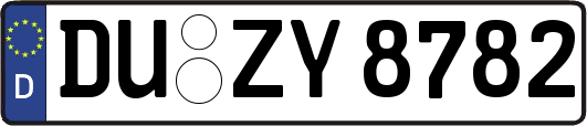 DU-ZY8782