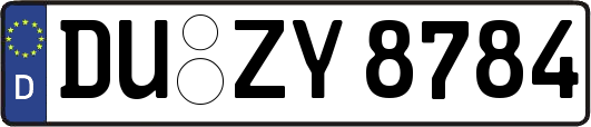 DU-ZY8784