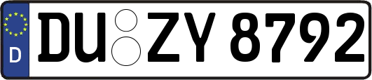 DU-ZY8792