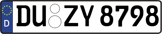 DU-ZY8798