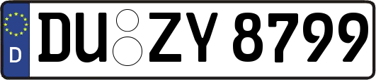 DU-ZY8799