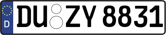 DU-ZY8831