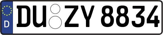 DU-ZY8834