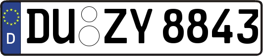 DU-ZY8843